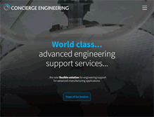 Tablet Screenshot of conciergeengineering.com